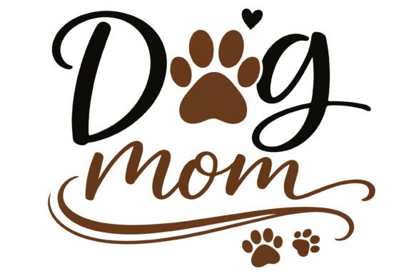 Dog Mom SVG: Cute Graphics & Illustrations