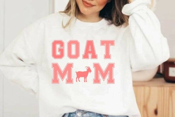 Goat Mom Graphics: T-Shirt Designs & More