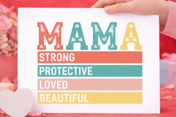 Mama Strong Graphics & Illustrations Review