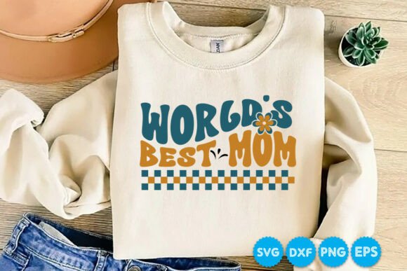 Retro Mom SVG: Perfect Graphics for T-Shirt Designs