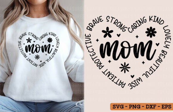 Review: Mother s Day SVG PNG Mom Heart Design